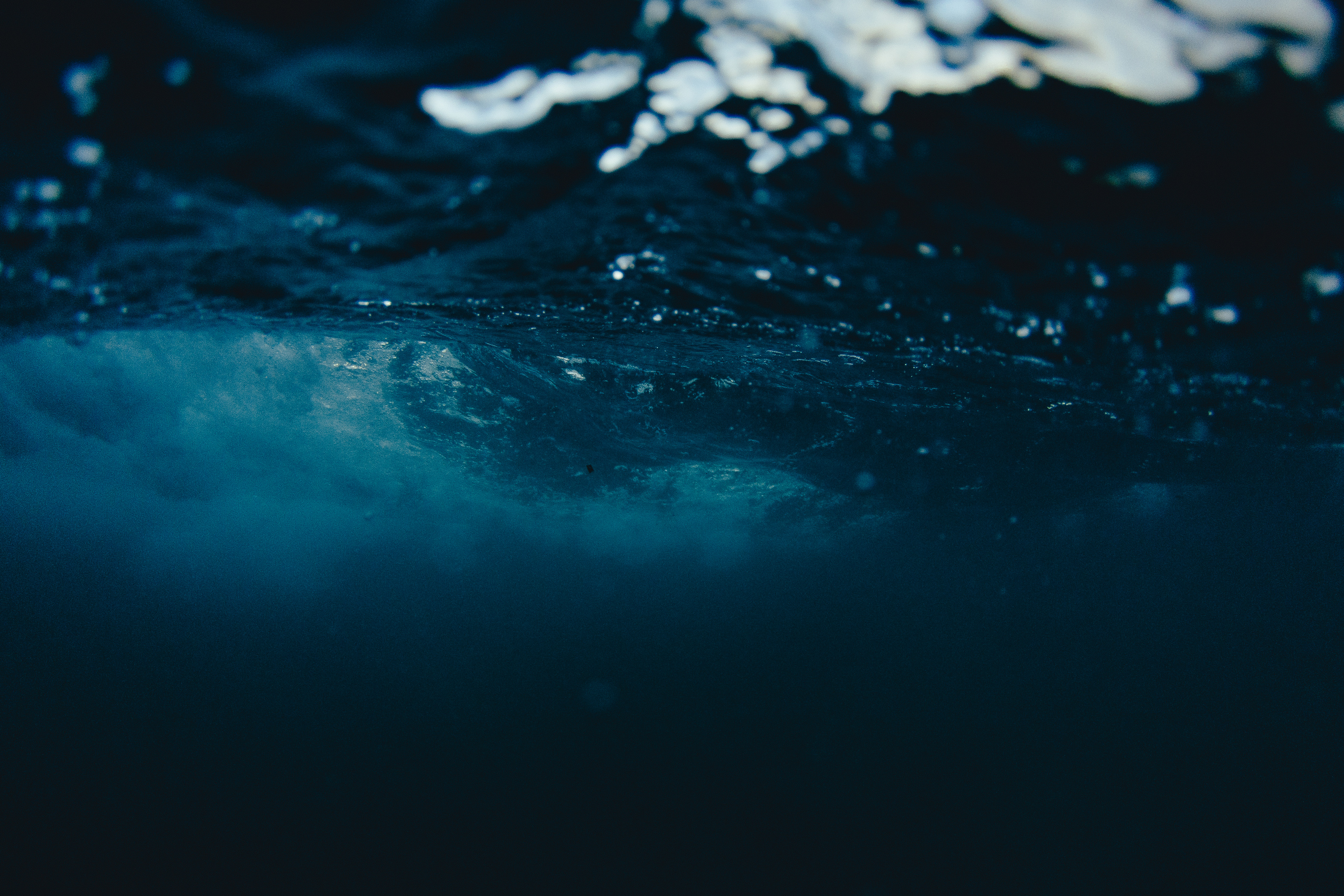 Under the ocean